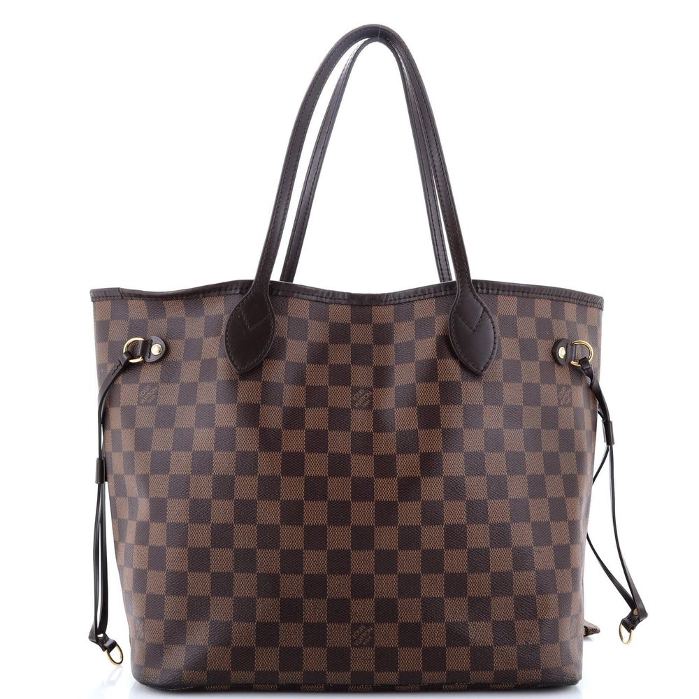 Fair Louis Vuitton Neverfull NM Tote Brown Canvas